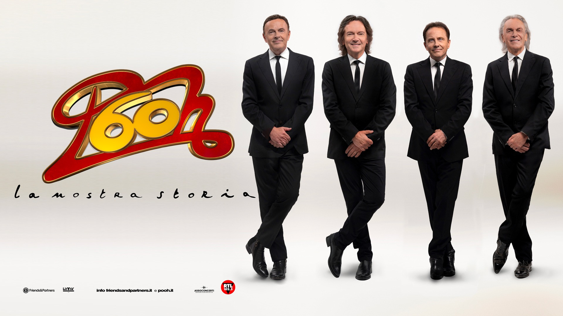 POOH: al via le celebrazioni per i 60 anni di carriera