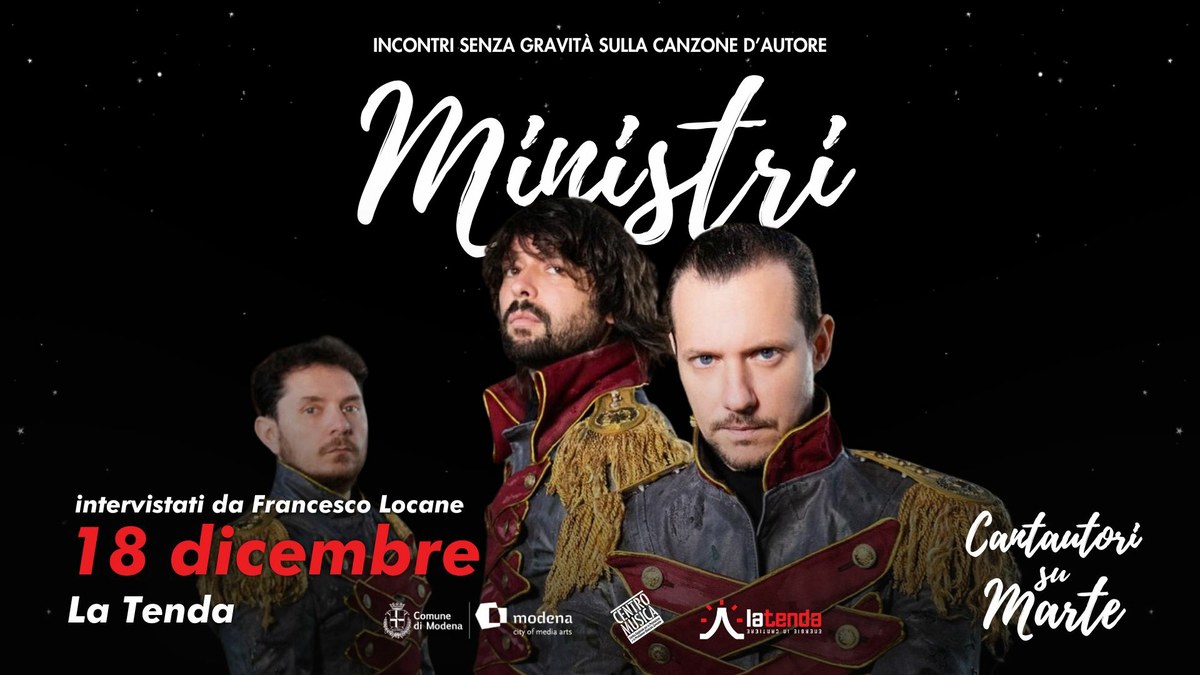 Riparte Cantautori su Marte a La Tenda di Modena