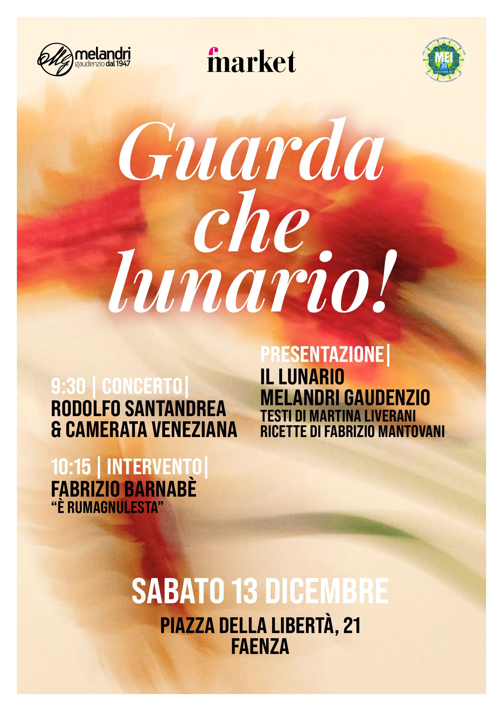 Guarda che Lunario!  Musica, tradizione e cultura al centro di Faenza – Sabato 13 dicembre