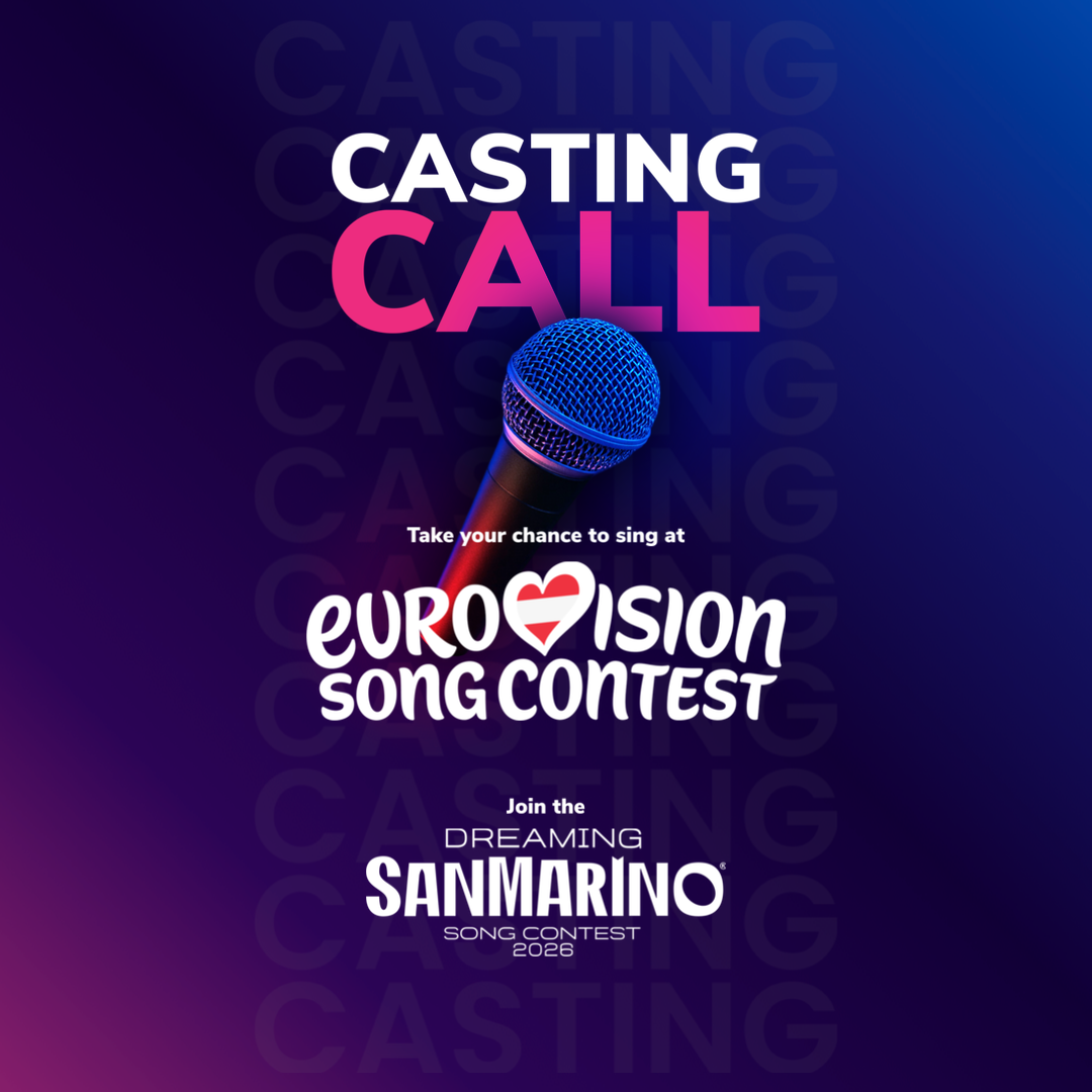 Dal 17 dicembre la nuova fase di casting per DREAMING SAN MARINO SONG CONTEST