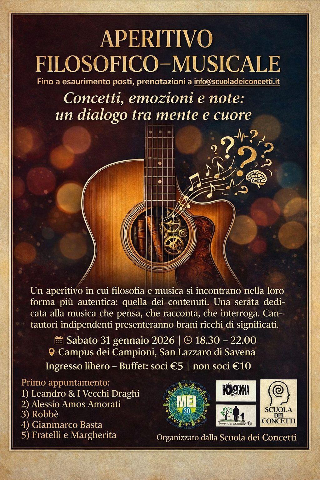 Un concerto–simposio per ripensare la musica