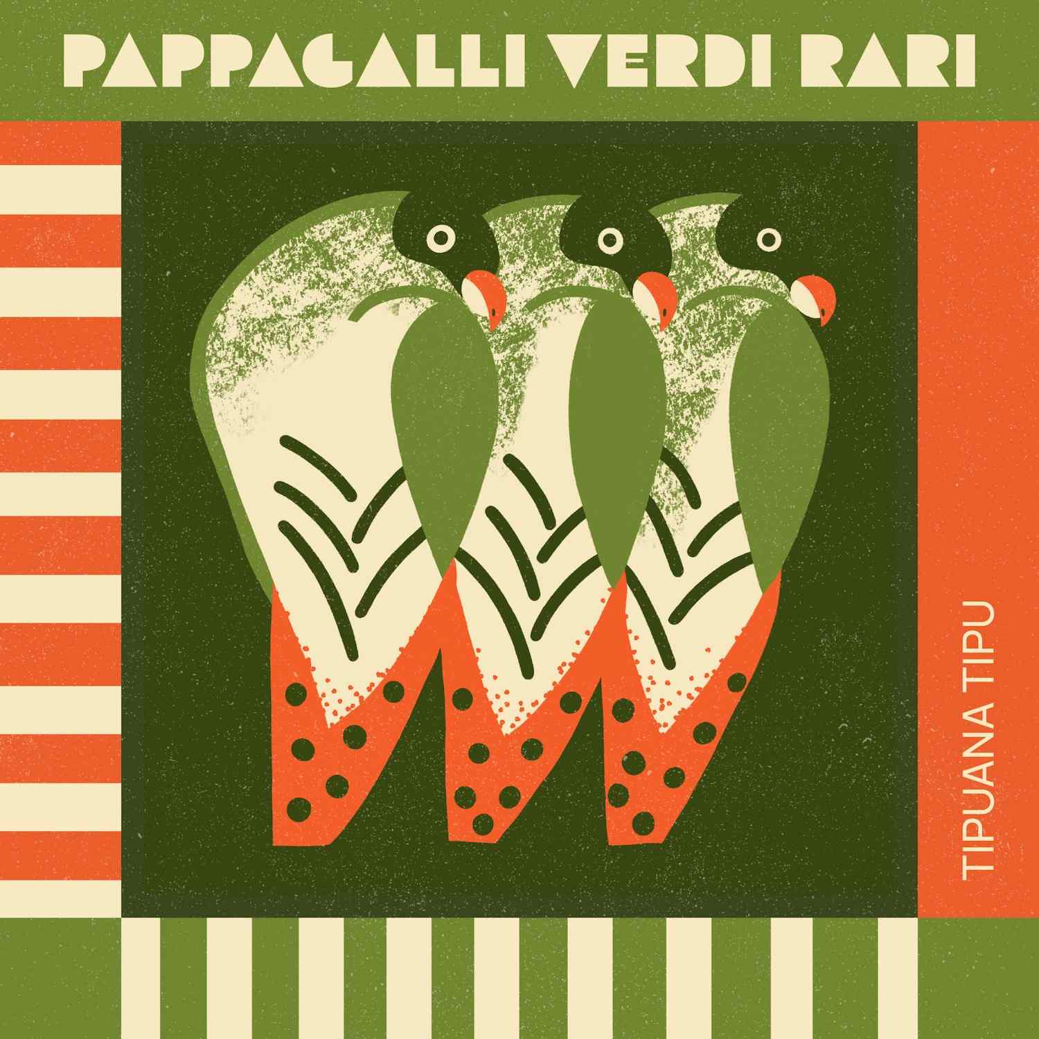 Tipuana Tipu: l’esordio è “Pappagalli verdi rari”