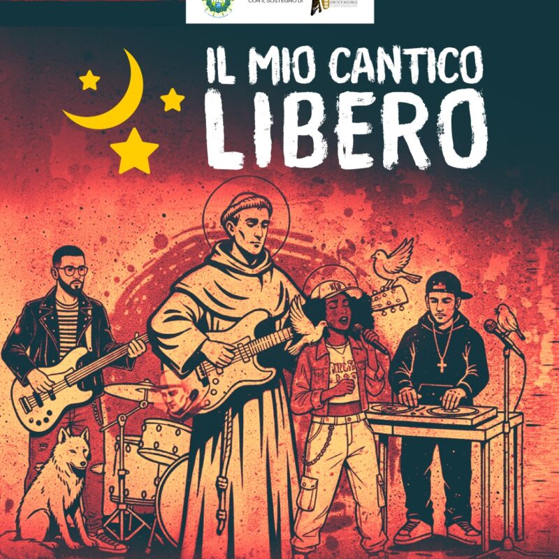 locandina il mio cantico libero - 800 anni San Francesco