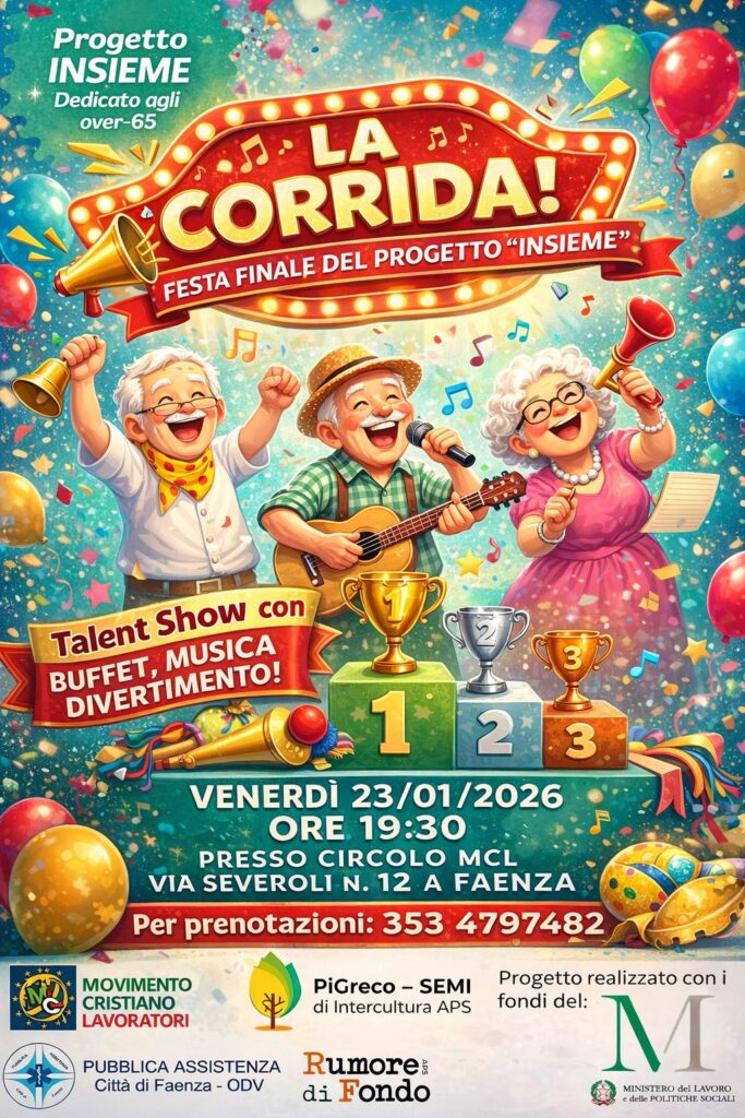 locandina corrida faenza