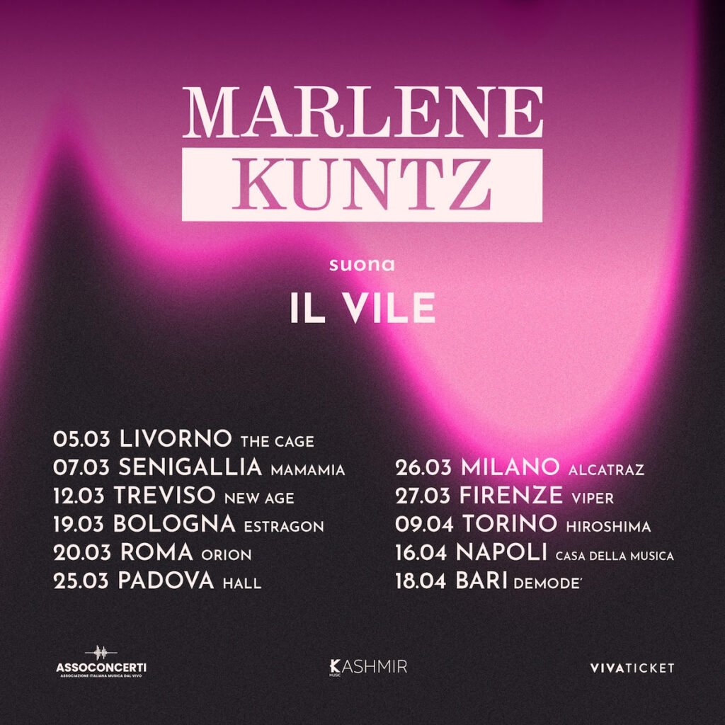 Ecco il tour “Marlene Kuntz suona Il Vile”.