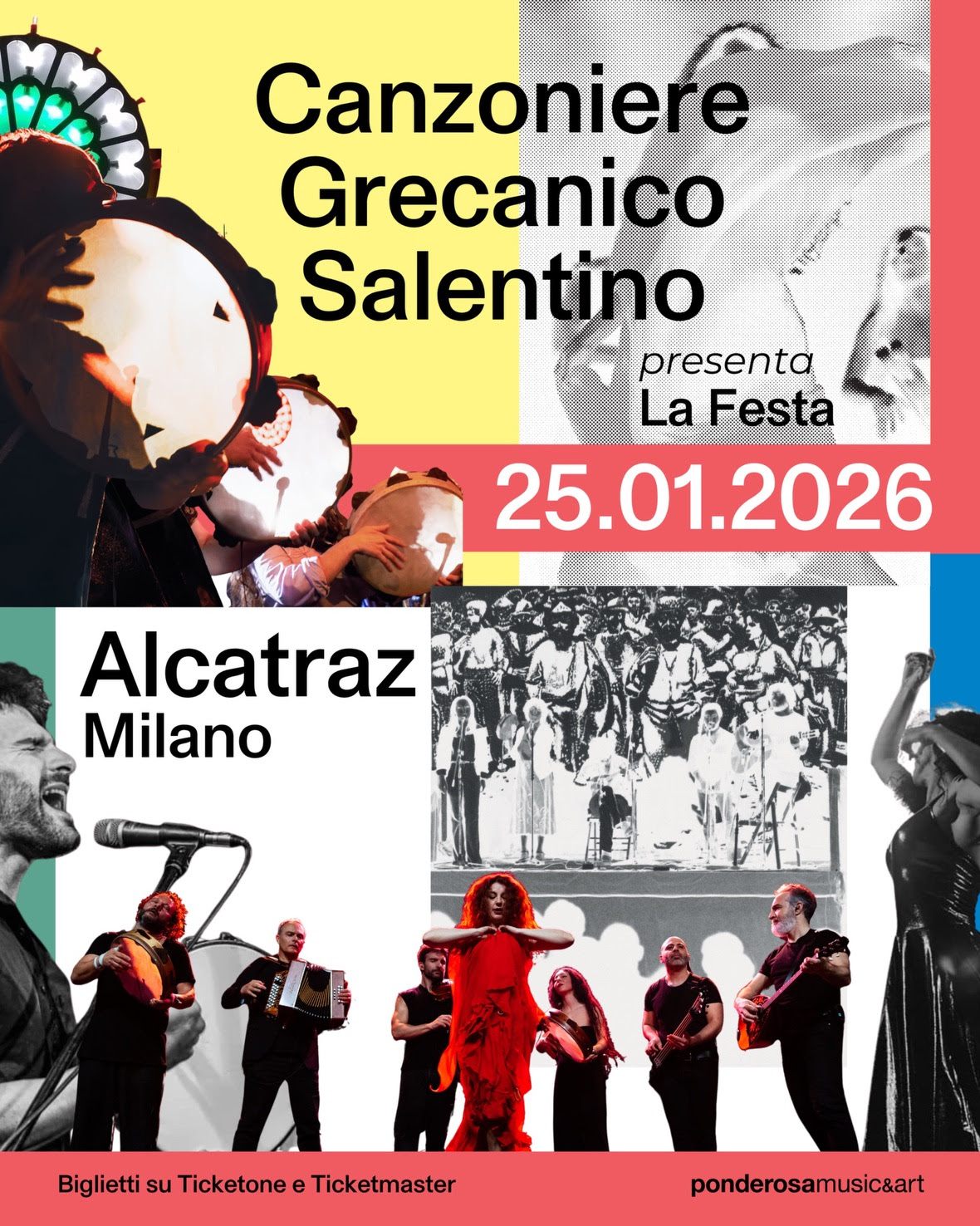 Canzoniere Grecanico Salentino – La Festa – 25 gennaio MILANO