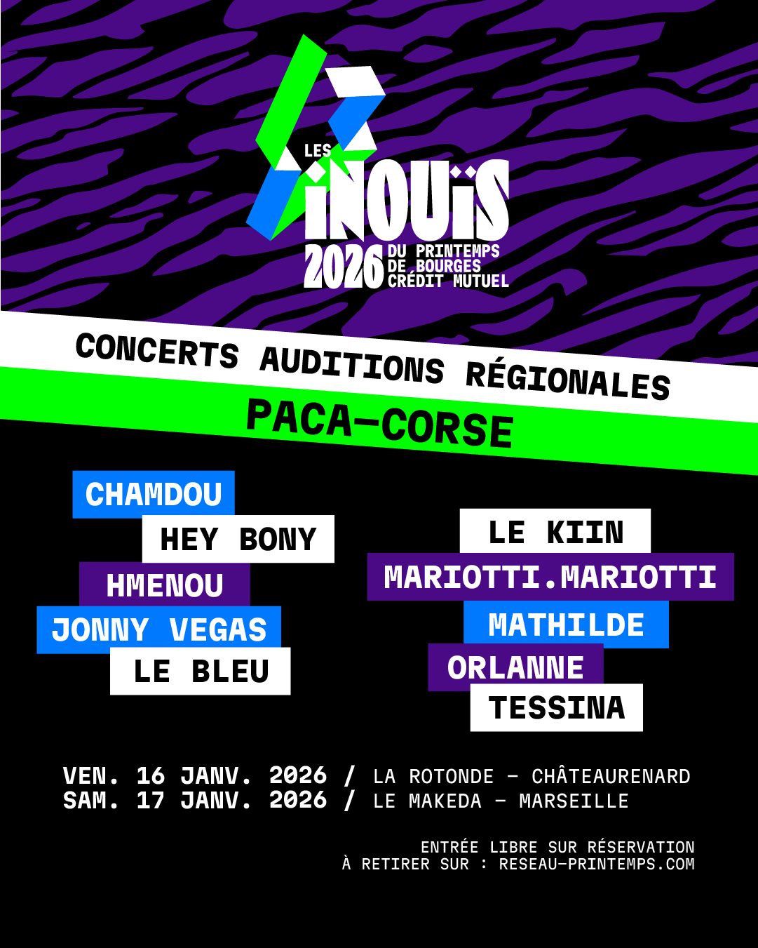 L’attualità della filiera musicale in Regione Sud e Corsica – Gennaio 2026