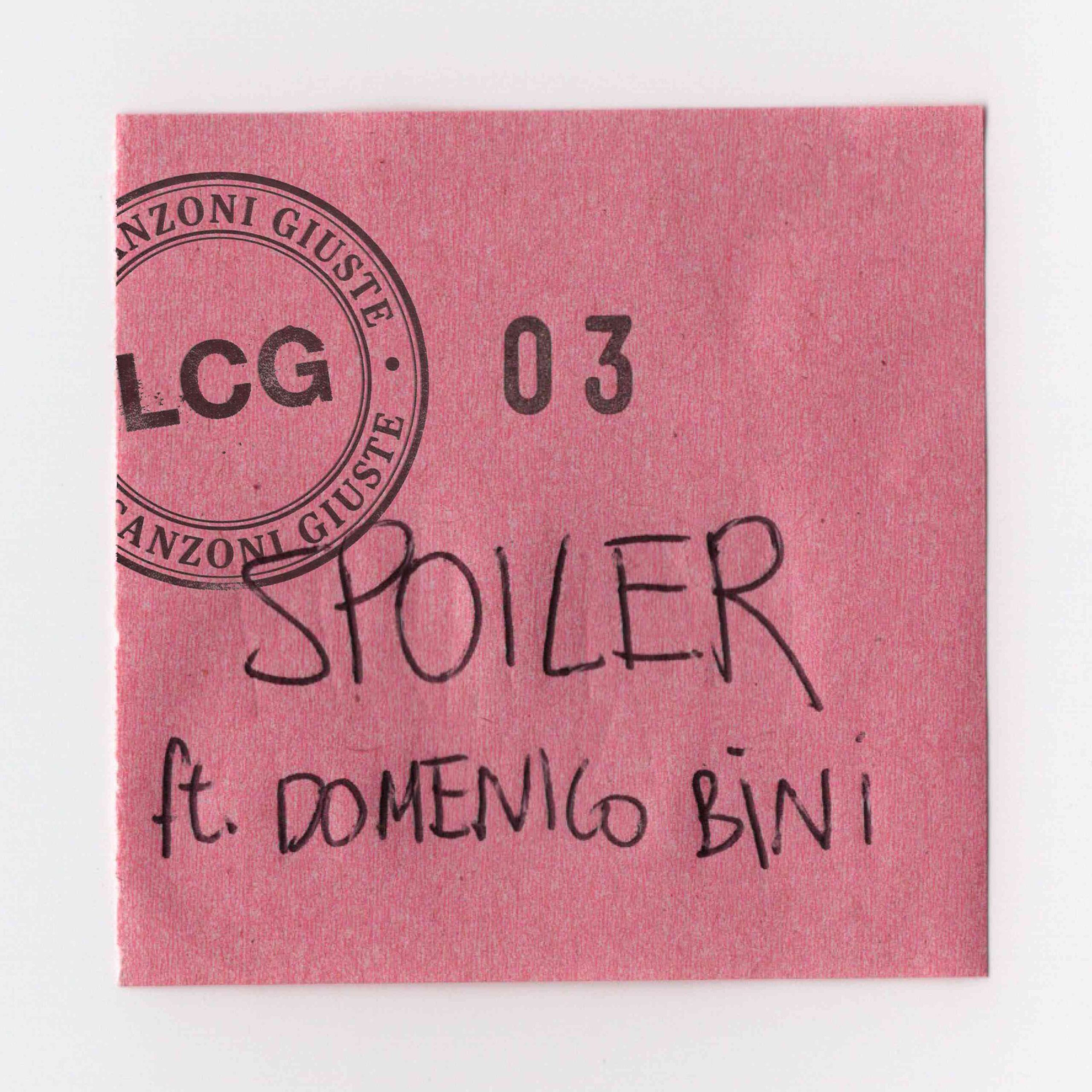 LE CANZONI GIUSTE ft. Domenico Bini: “Spoiler” è il singolo manifesto pop-metal che non ti aspetti | Fuori il 16 gennaio