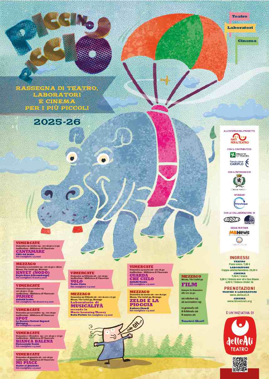 22/02: con Ilaria Pastore, Laboratorio di Musicalità al Bloom di Mezzago