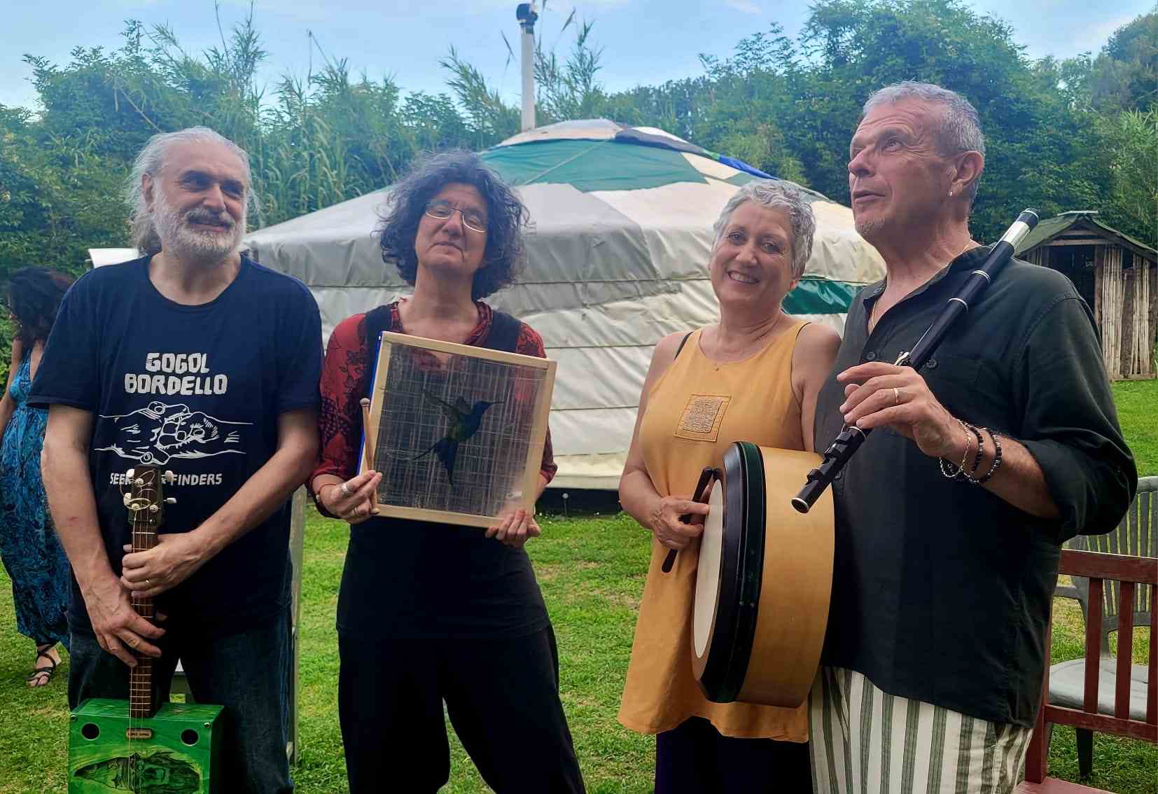 Domenica 1 marzo Al Forlimpopoli Folk Club il “Concerto letterario” dei MARCABRU