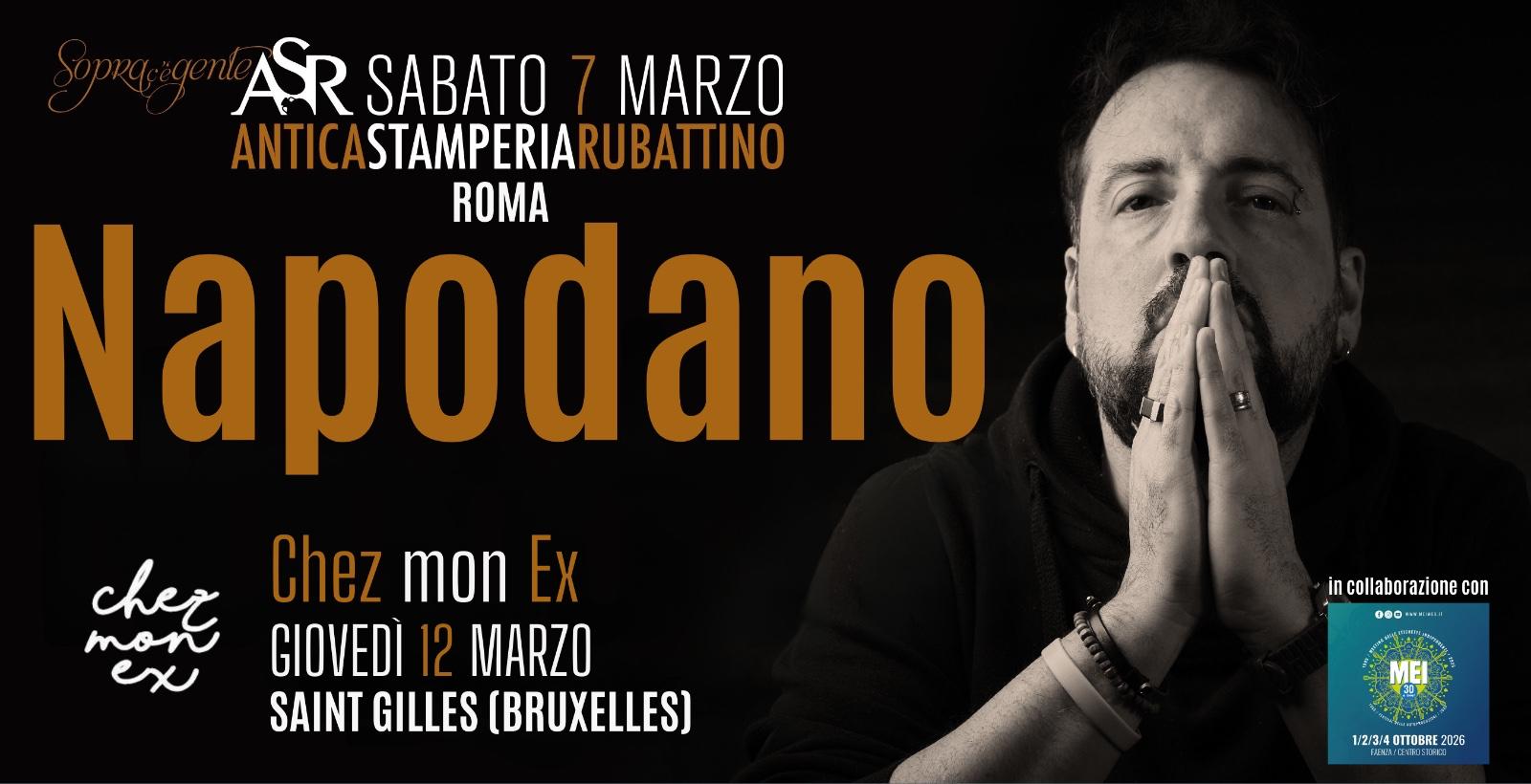 Napodano in concerto tra Roma e Bruxelles – Il MEI è partner