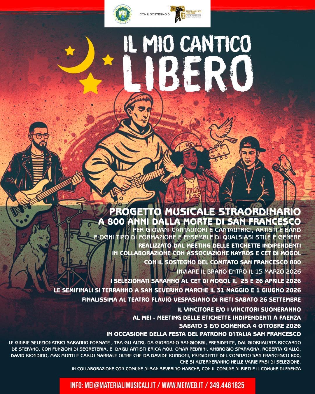 Il grande autore Carlo Marrale invita i giovani a partecipare a Il Mio Cantico Libero, ecco il suo appello insieme agli altri artisti e le tappe del percorso