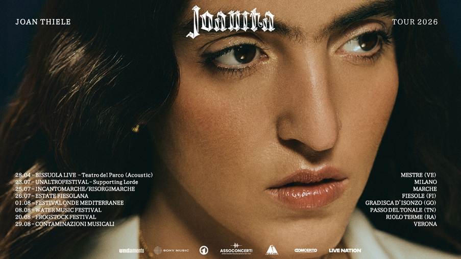 JOAN THIELE annuncia il Joanita Tour 2026!
