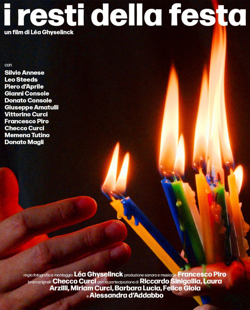 CHECCO CURCI: è online “I resti della festa”, il film documentario di Léa Ghyselinck legato al nuovo album del cantautore “L’amore non ha cuore”