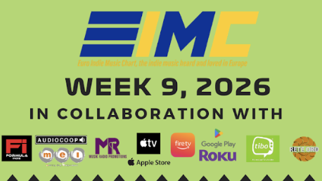 Torna anche questa settimana l’Euro Indie Music Chart, la classifica dedicata alla musica indie più ascoltata e apprezzata in Europa. In testa ym00tk