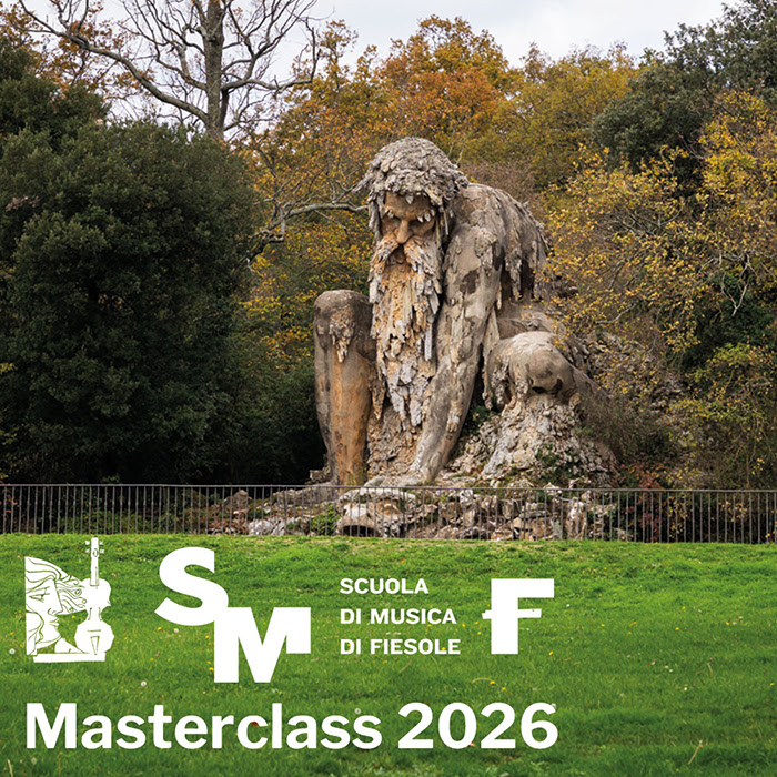 Scuola di Musica di Fiesole⎟Masterclass 2026