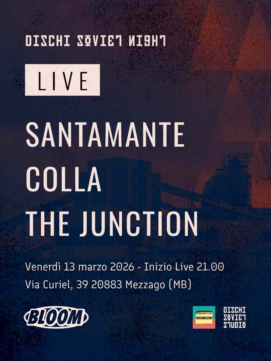 Dischi Soviet Night approda al BLOOM di Mezzago