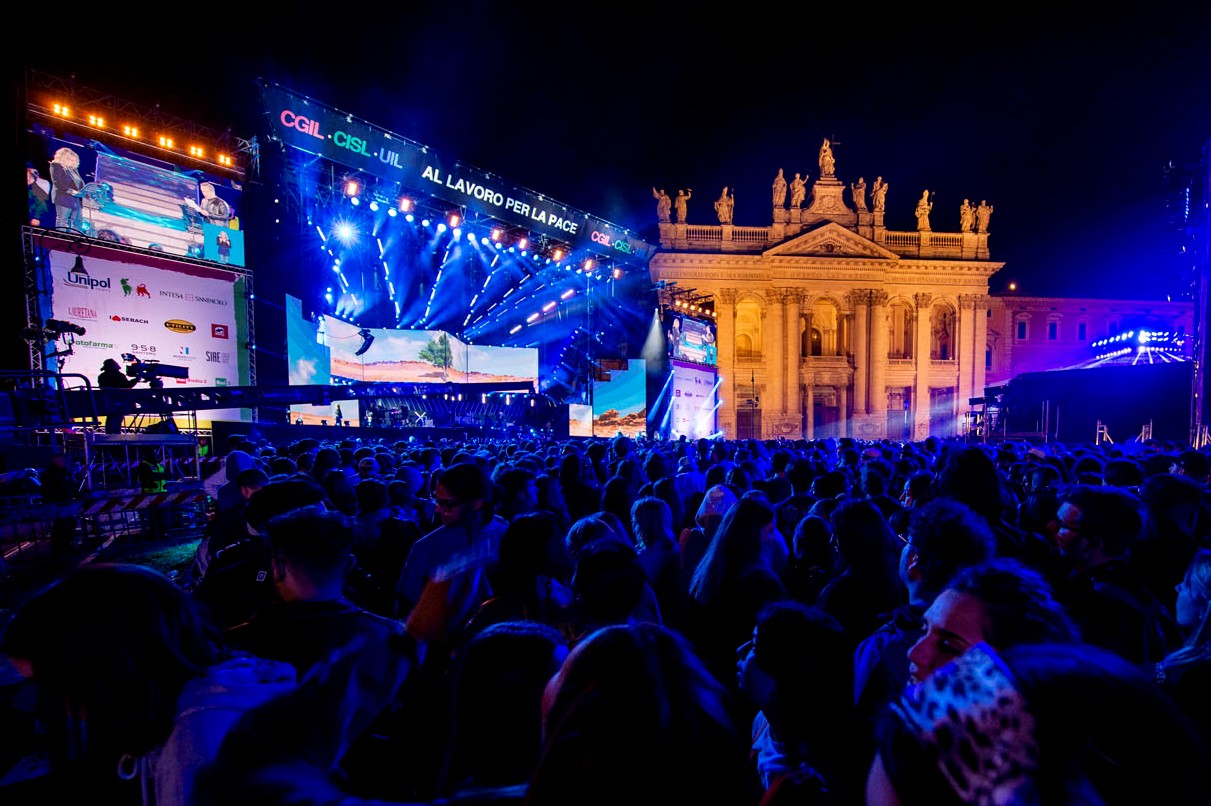 PRIMO MAGGIO di ROMA: sono già oltre 25 gli artisti annunciati che calcheranno il palco di Piazza San Giovanni in Laterano, si aggiunge per la prima volta alla lineup del Concertone IRAMA!