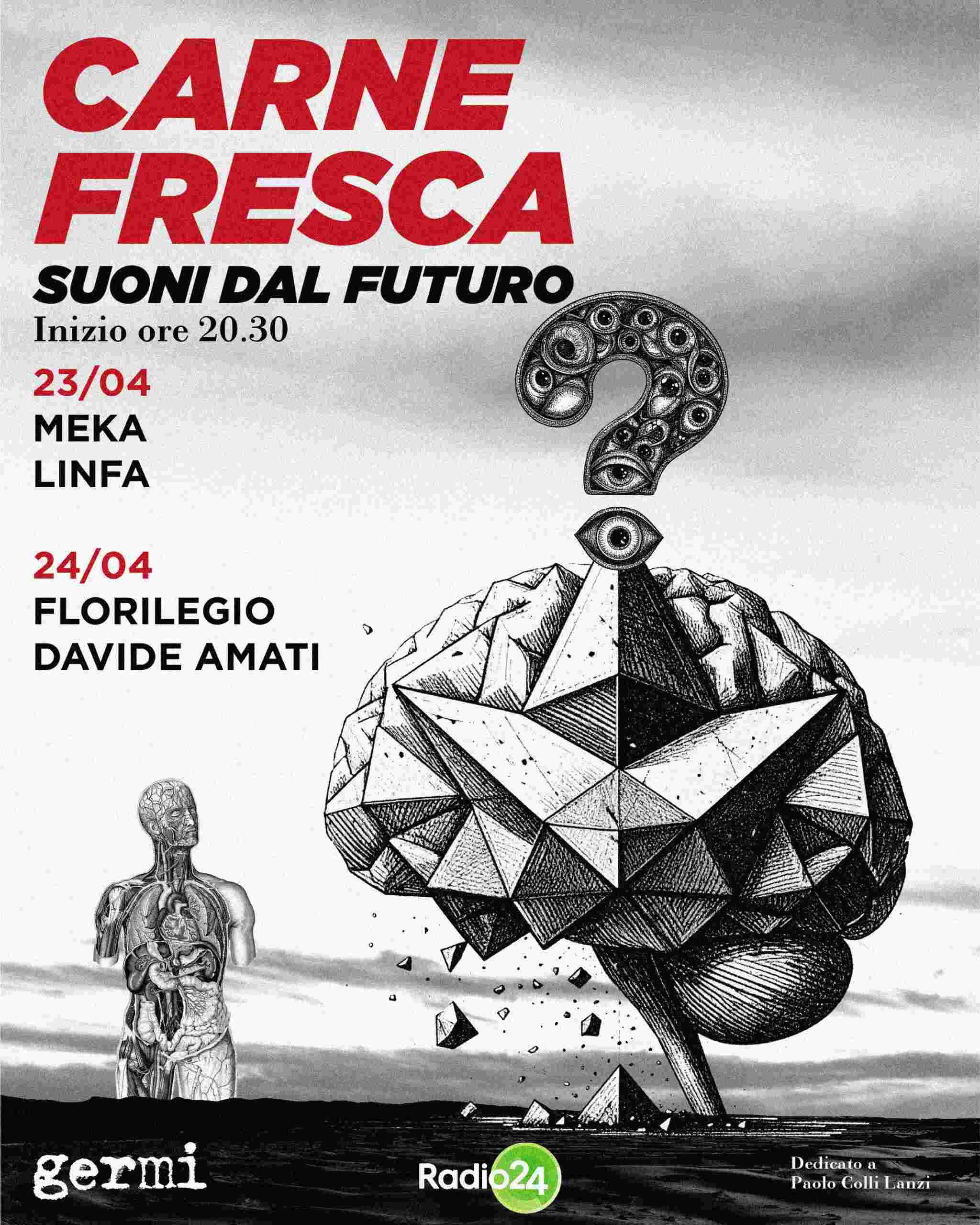 23-24 APRILE: CARNE FRESCA – Suoni dal Futuro