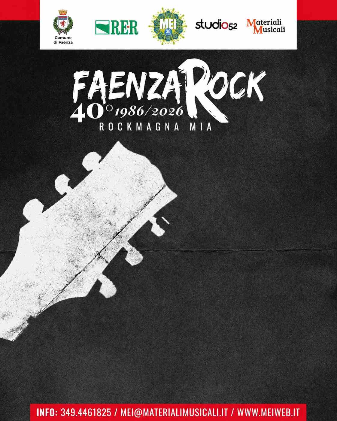 INVITO A CONFERENZA STAMPA il 5 Maggio per FAENZA ROCK 40 ANNI ROCKMAGNA MIA DEDICATA AL FRATE ROCK PADRE ALBINO VAROTTI