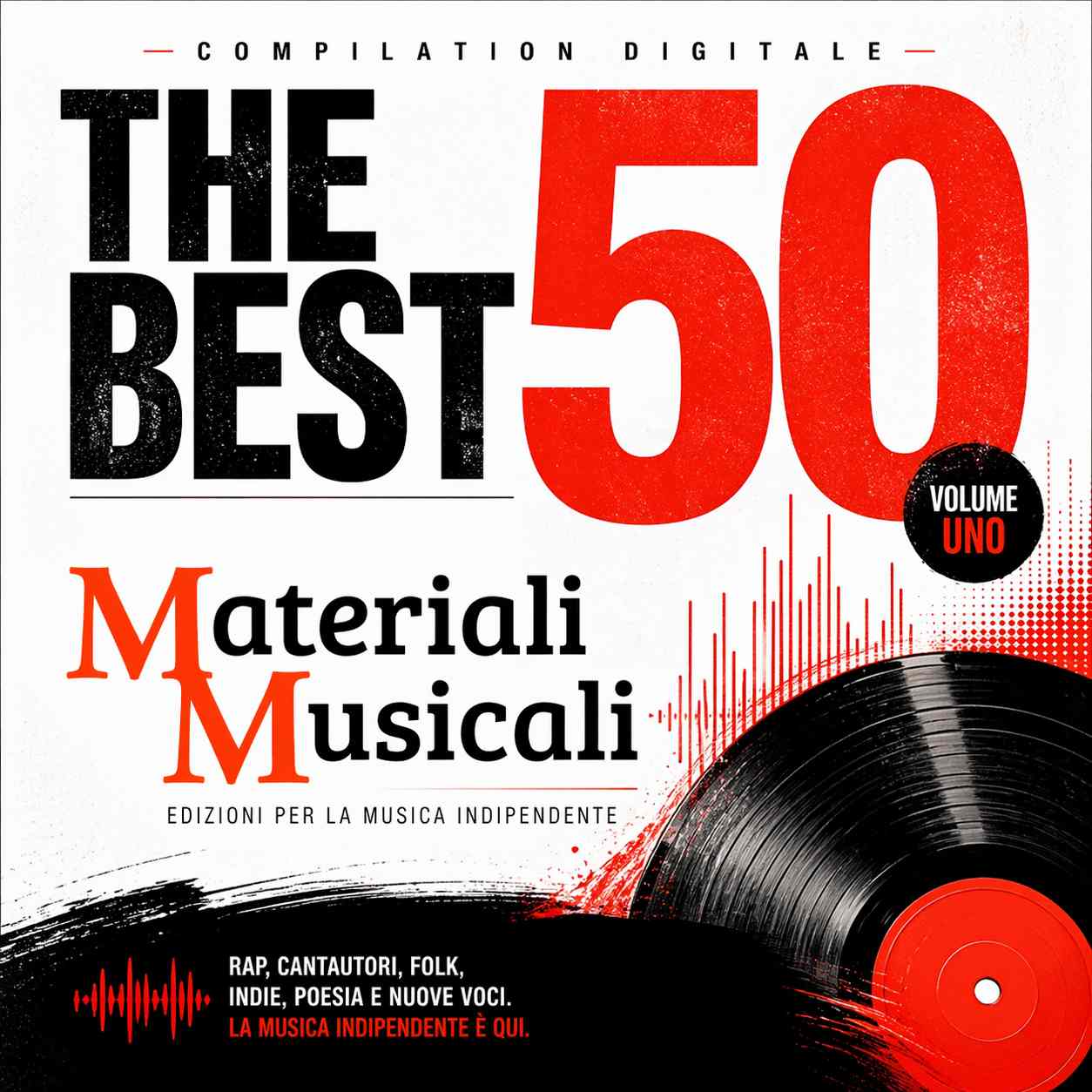 “The Best 50 of Materiali Musicali – Volume Uno”: la prima compilation digitale degli artisti editi da Materiali Musicali