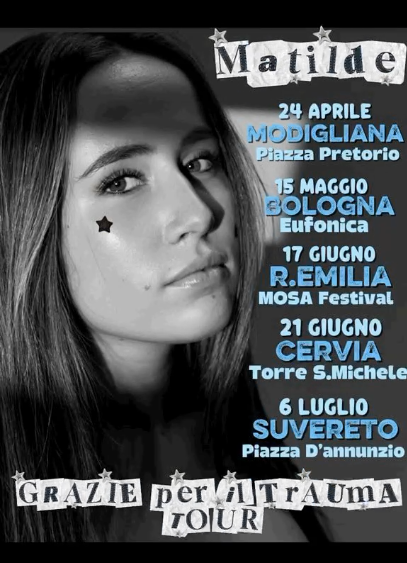Parte venerdi 24 aprile da Modigliana il tour di Matilde Montanari con il supporto del Nuovo Imaie