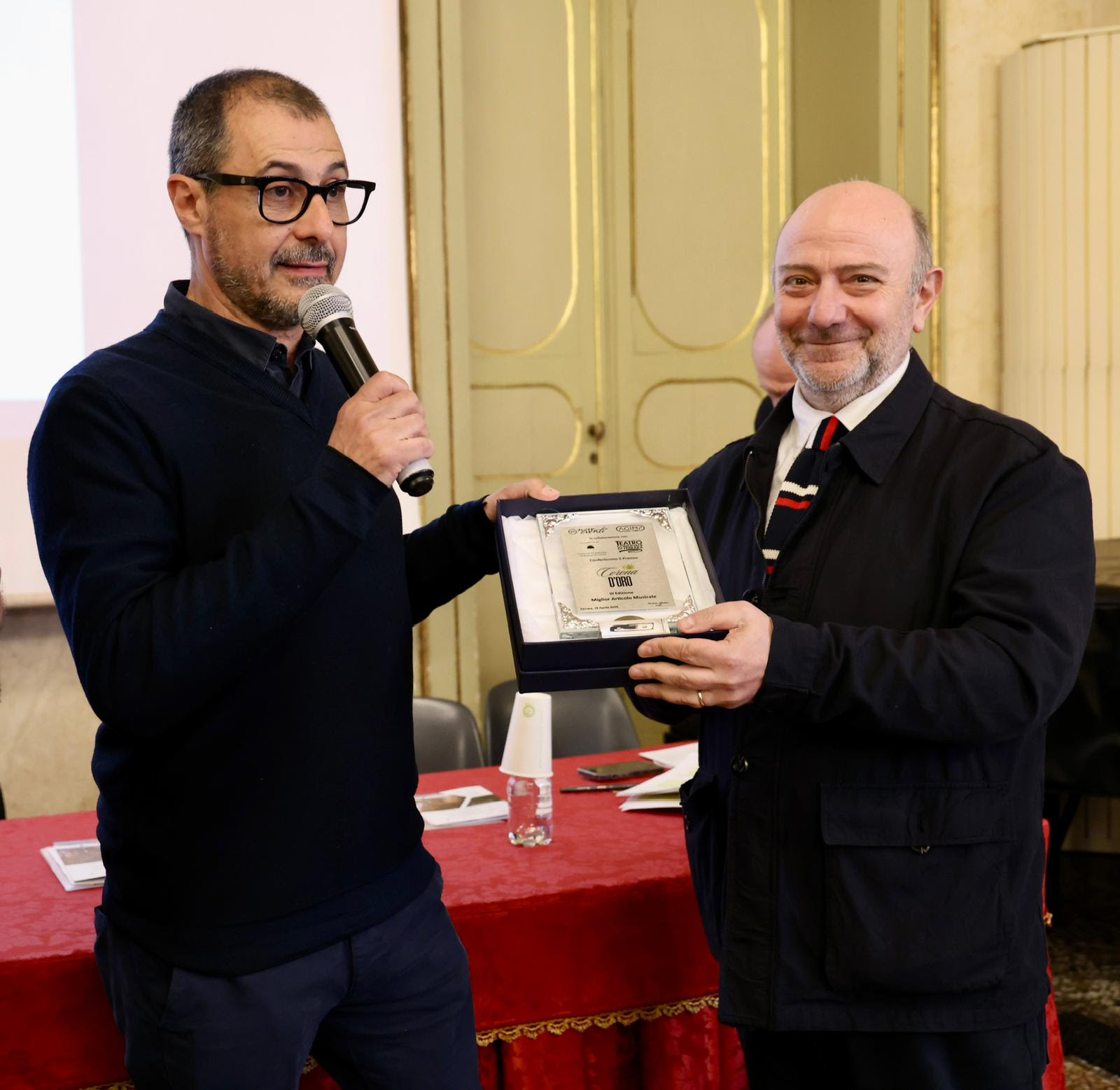 PREMIO CORONA D’ORO 2026: vincono FABRIZIO BASSO e GINO CASTALDO. A COSIMO ALEMÀ il FILM VIDEOCLIP AWARD