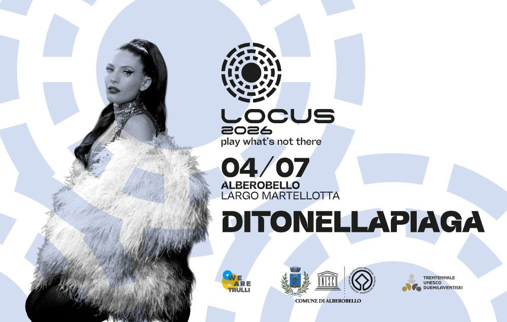 DITONELLAPIAGA al Locus festival 2026
