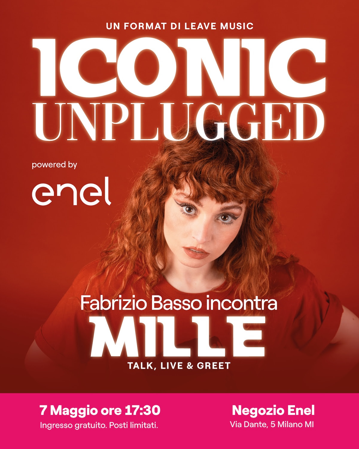 MILLE, la cantautrice è la prima protagonista di “Iconic Unplugged”