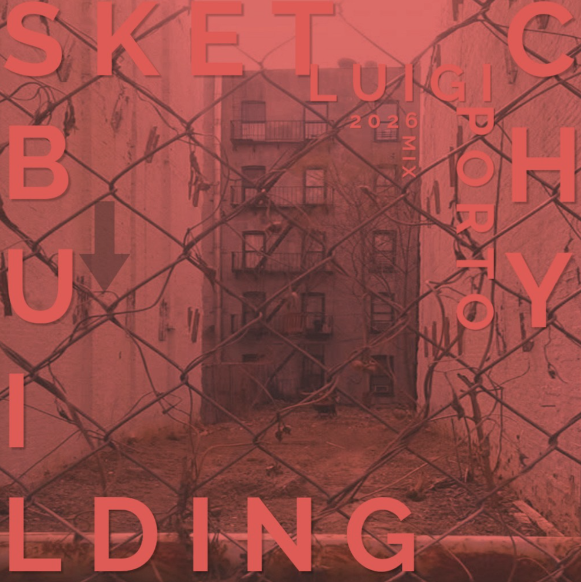 LUIGI PORTO pubblica il nuovo video “SKETCHY BUILDING”