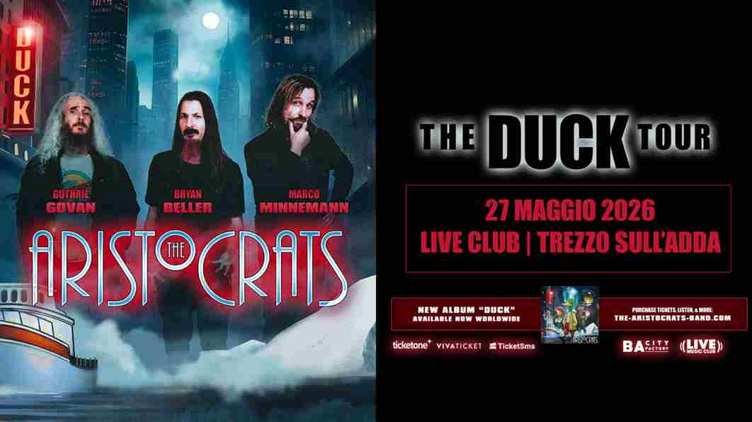 #NewMusicThursday – Il 27 maggio The Aristocrats tornano in Italia per un impedibile concerto al Live Club di Trezzo sull’Adda.