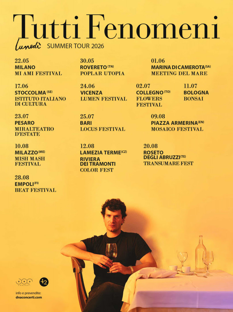  TUTTI FENOMENI: annunciate nuove date del tour estivo
