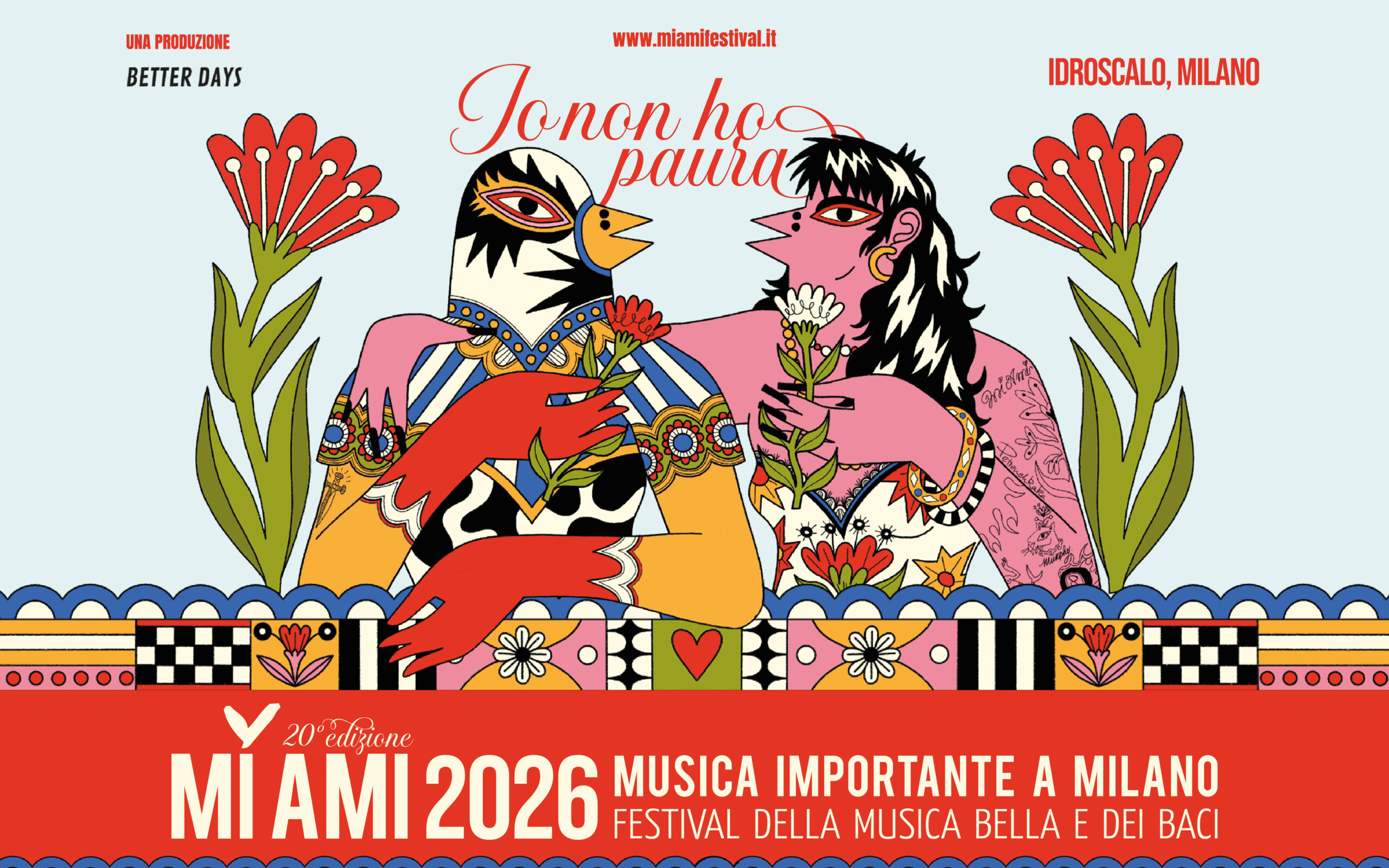 MI AMI FESTIVAL 2026: QUATTRO GIORNI DI MUSICA BELLA E BACI ALL’IDROSCALO DI MILANO