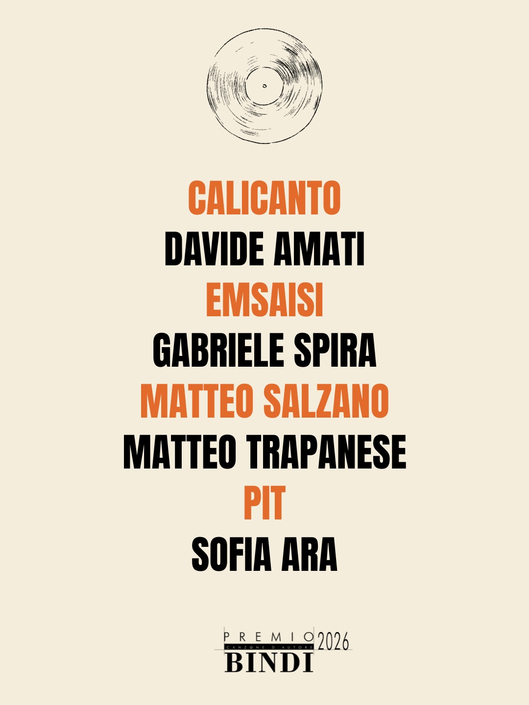 PREMIO BINDI, la XII edizione a S. Margherita Ligure (Genova) il 9-10-11 luglio