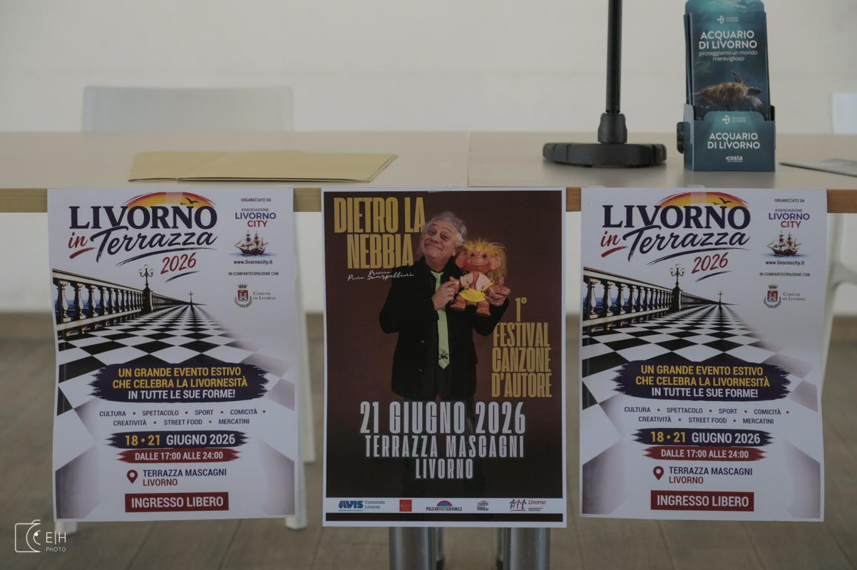 “Dietro la Nebbia”, il Premio Pino Scarpettini si prepara alla sua prima edizione il 21 giugno 2026 alla Terrazza Mascagni di Livorno