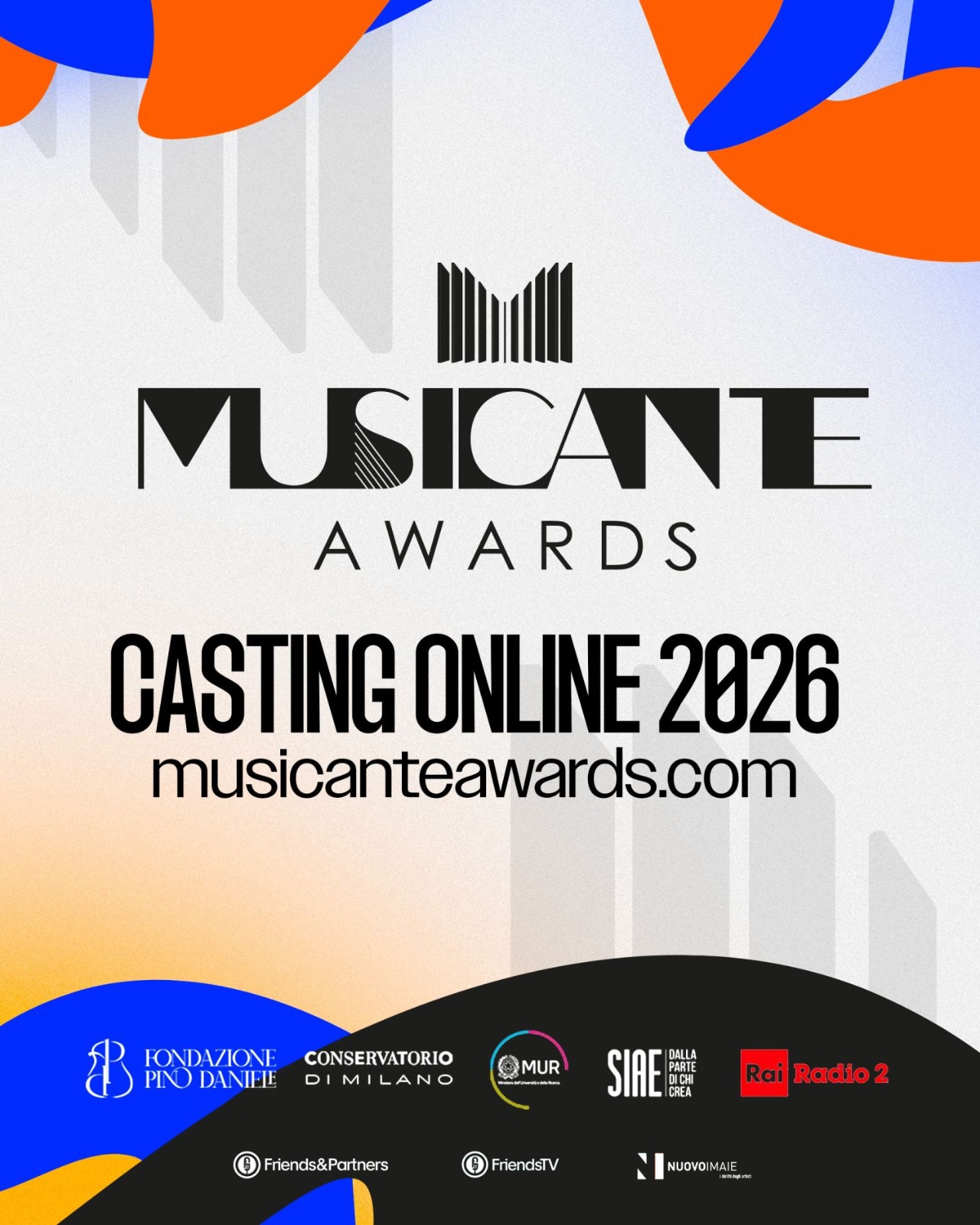 Rai Radio 2 rinnova la partnership con Musicante Awards – Premio Pino Daniele: aperte le iscrizioni alla seconda edizione