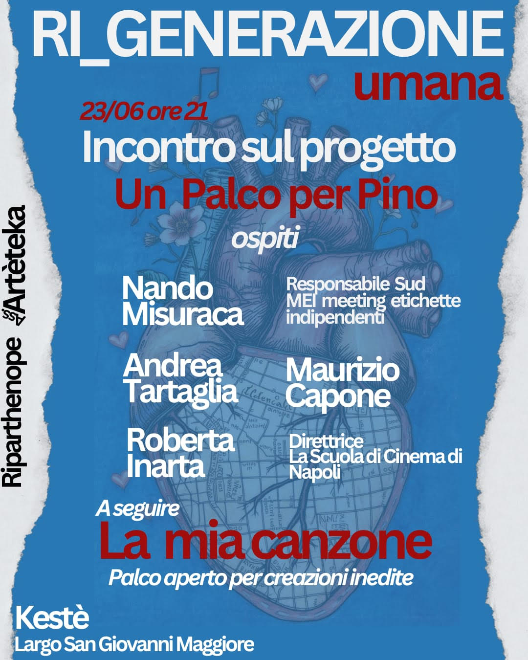 IL Mei aderisce a Un Palco per Pino