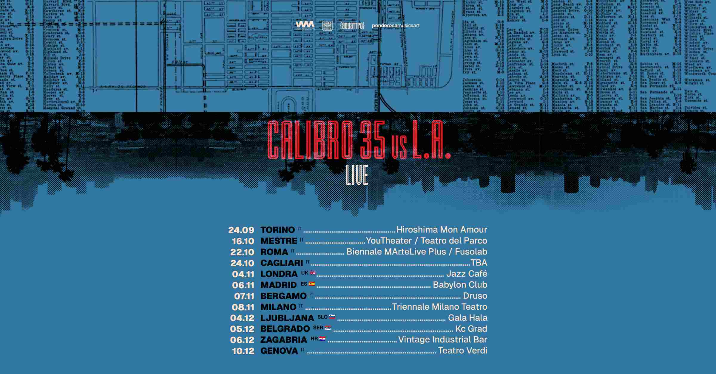 I Calibro 35 pubblicano “L.A. Confidential”, il nuovo singolo estratto da “Ellroy vs L.A.” in uscita il prossimo ottobre