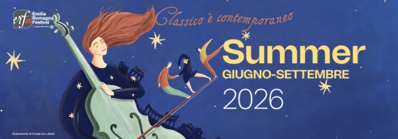 Mercoledì 1° luglio 2026, ore 21.15 Parco dell’Abbazia di Pomposa, Codigoro Concerto inaugurale ERF Summer 2026