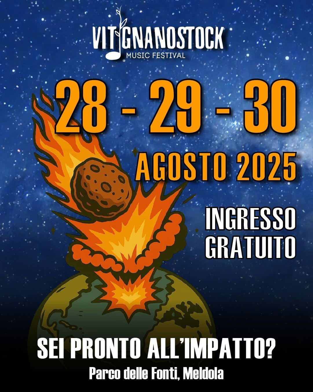 Conferenza Stampa 31 luglio Vitignanostock 2026 in collaborazione con il MEI e Faenza Rock!