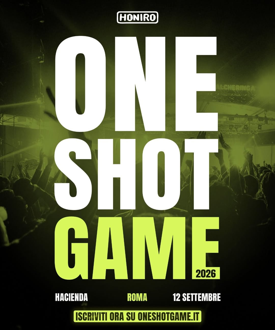 One Shot Game 2026: torna il contest che ha lanciato Ultimo, Shiva, Capo Plaza e Il Tre