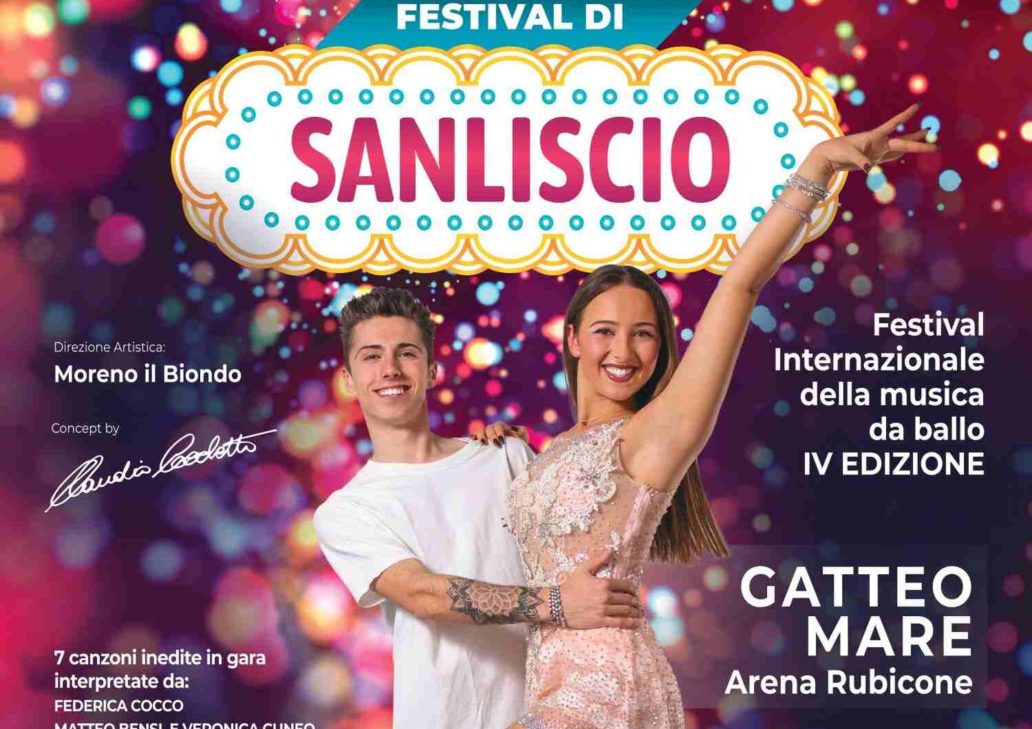 OGGI e DOMANI all’Arena Rubicone di Gatteo Mare (Forlì – Cesena) il FESTIVAL DI SANLISCIO