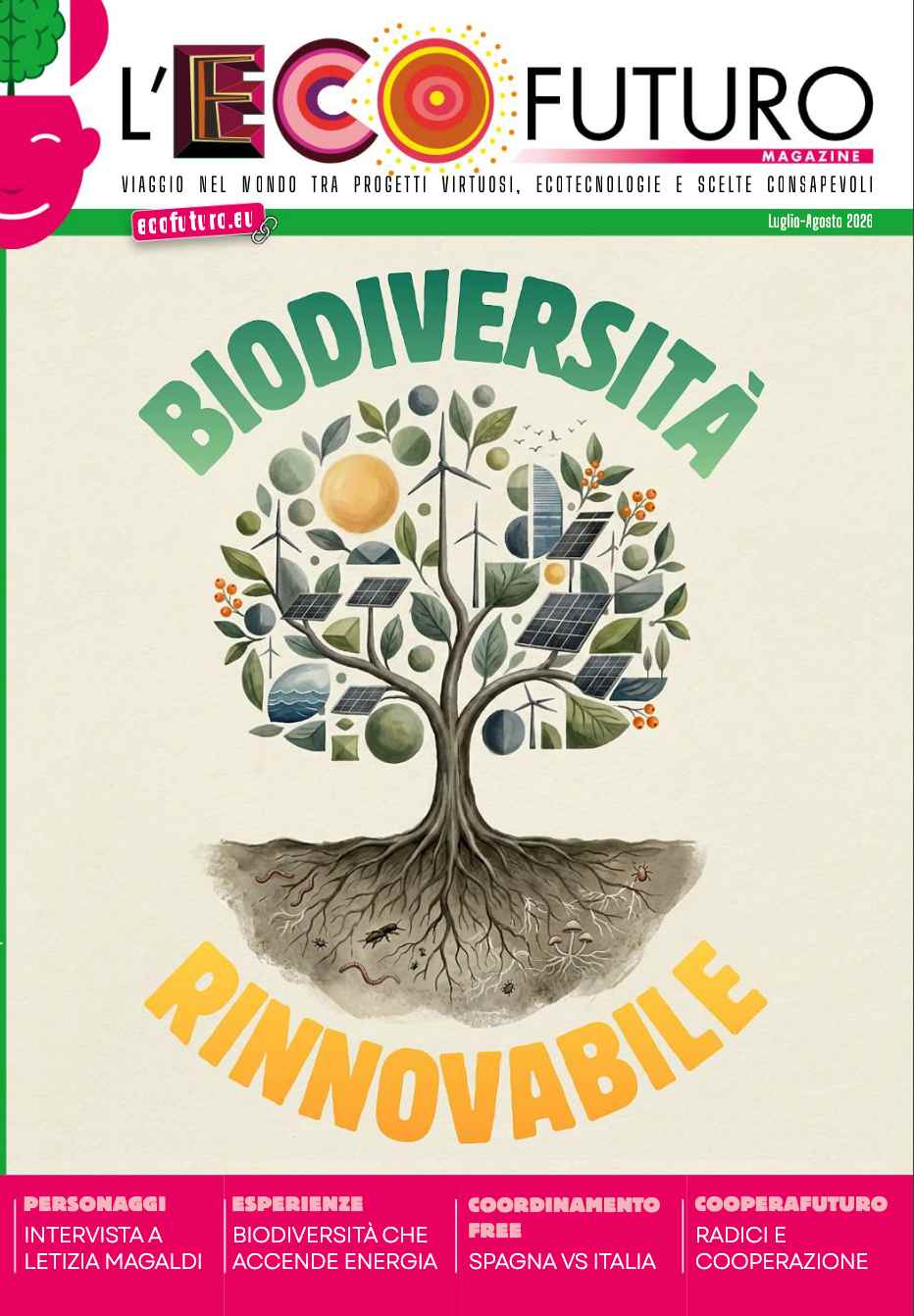 Online il nuovo numero dell’Ecofuturo Magazine: Biodiversità rinnovabile