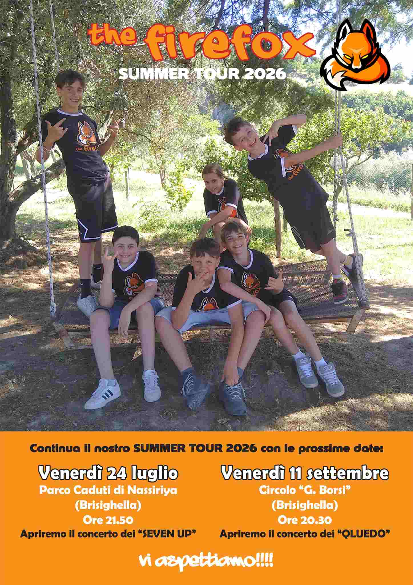 The Firefox: dopo la vittoria a Faenza Rock nei Rioni, continua il Summer Tour 2026