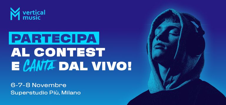 Vertical Music Contest 2026: aperte le candidature, al vincitore un contratto con ADA Music Italy