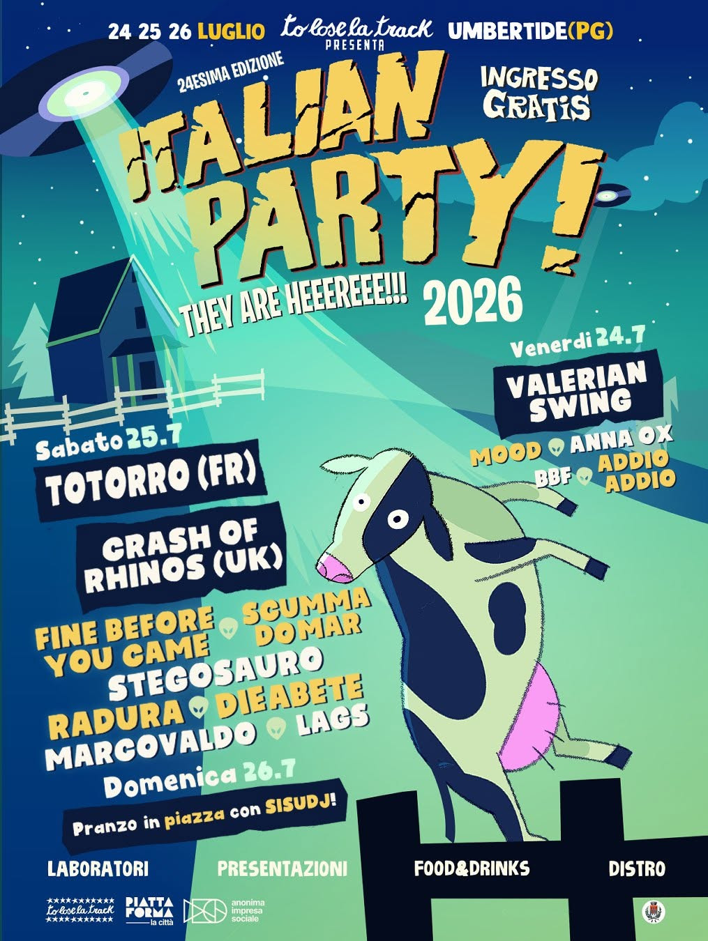  Italian Party, manca poco
