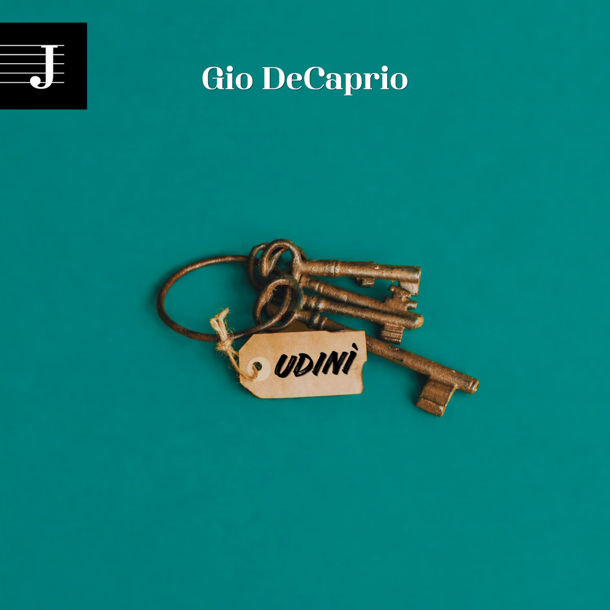 GIO DECAPRIO: dal 17 luglio in radio “UDINÌ” il singolo d’esordio