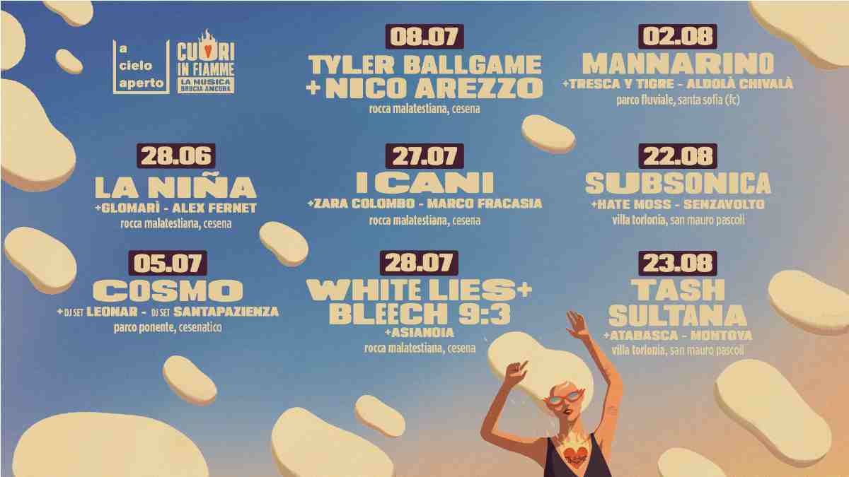 ACIELOAPERTO 2026: Cosmo e Tyler Ballgame, la doppietta di inizio luglio
