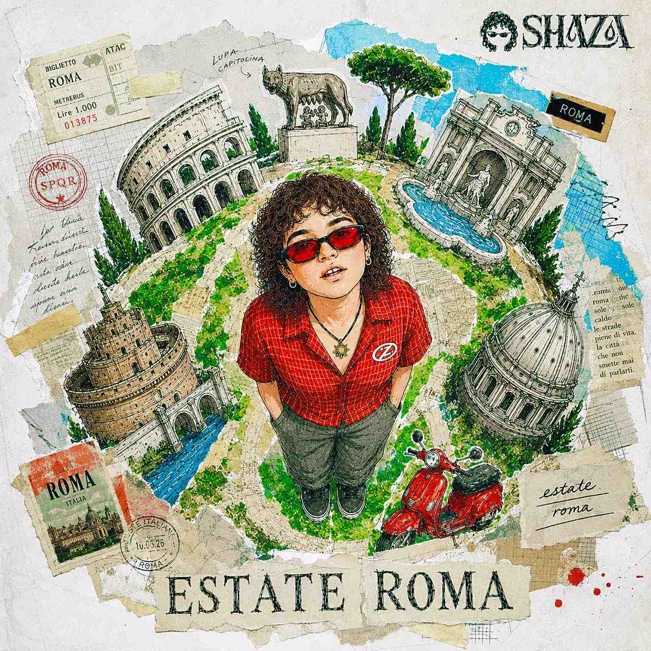 SHAZA “ESTATE ROMA” dal 3 luglio su tutte le piattaforme digitali e dal 10 luglio in radio
