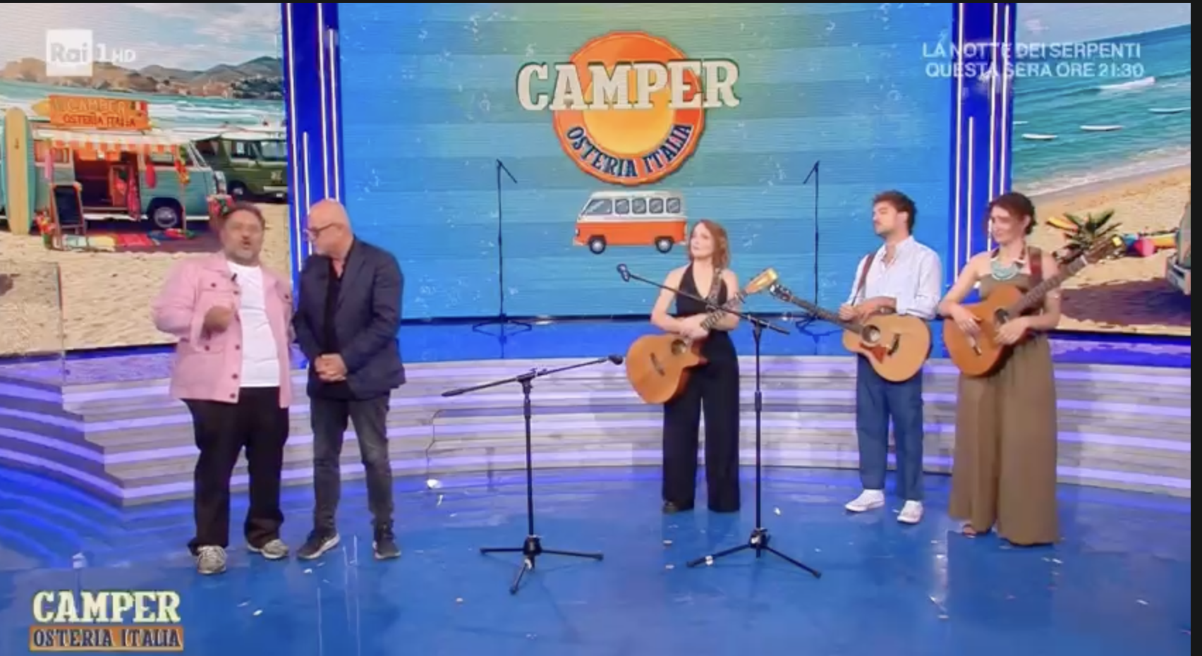 Il MEI conquista Rai1: grande vetrina a “Camper” con Peppone Calabrese, con 2 milioni di telespettatori  e l’appello al flash mob corale del 4 ottobre a Faenza
